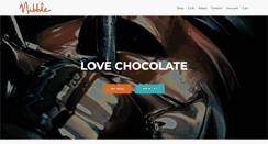 Desktop Screenshot of nibblechocolate.com